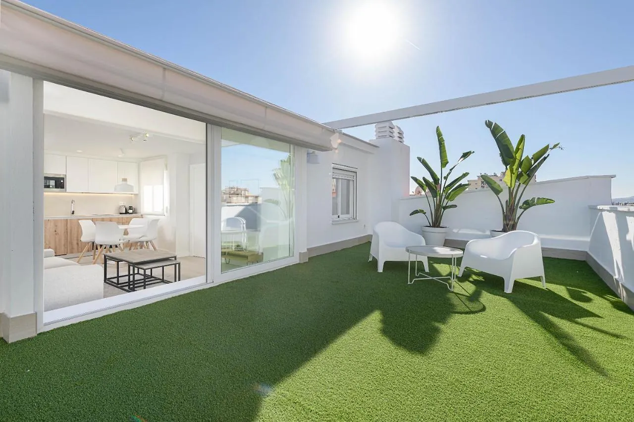 Wintowinrentals Exclusivo Atico Cerca De La Playa. Malaga